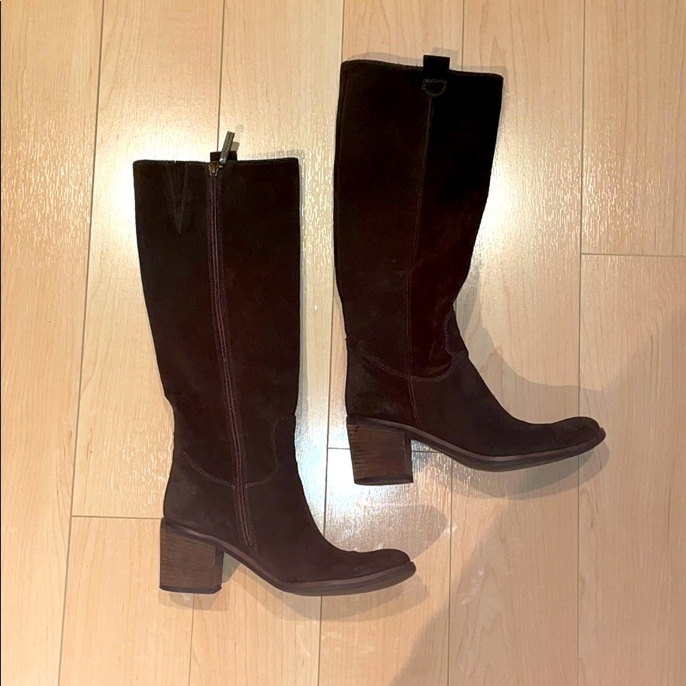 Francesco Morichetti genuine leather riding boots